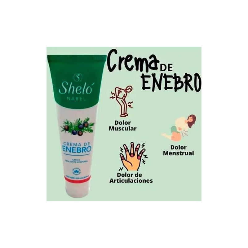 Crema De Enebro 2 Piezas Shelo Nabel