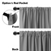 DWCN Patio Sliding Door Curtains - Extra Wide Curtains for