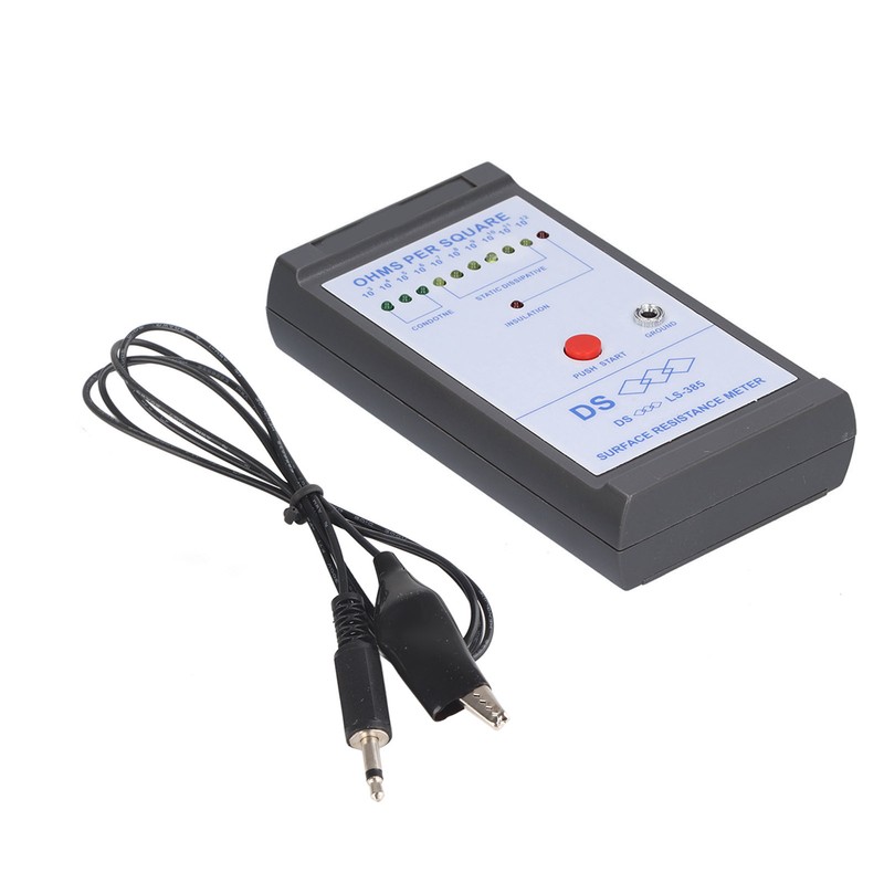 Surface Resistance Tester High Accuracy Detection Static Electricity Meter Equipment