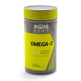MDN Sports, Omega 3 con DHA y EPA, 90 cápsulas