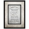 DEXSA Broken Chain Wood Frame Plaque - Made in the