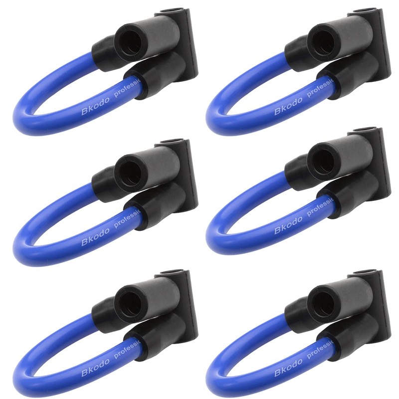 6 Pcs Spark Plug Wire 6" High Performance Premium Marine