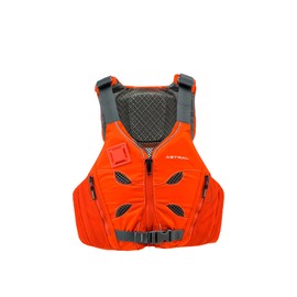 Astral, EV-Eight Unisex PFD, Breathable Life Jacket for Kayaking, Touring, Canoeing, Fire Orange, S/M