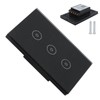 3 Gang Smart WiFi Light Switch Panel Touchable Wireless APP