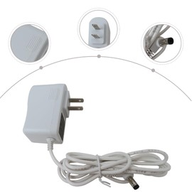 JRSHOME Replacement 6V Charger for VTech DM221 DM221-2 DM223 DM251 Parent and Baby Units, Charging Cord for DM111 DM112 DM222 DM271 Parent Unit Sound Audio Baby Monitor Power Cord