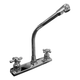Prez Grifo Mezcladora Fregador Llave Acero Inoxidable Sp-80021