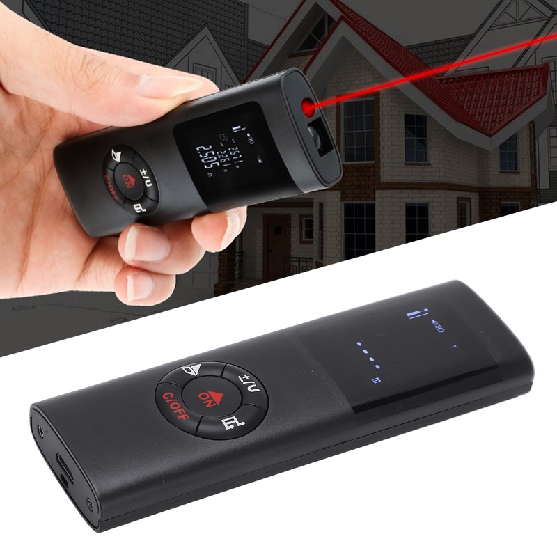 40m Laser Distance Meter Mini Infrared Rangefinder Distance Measuring Equipment