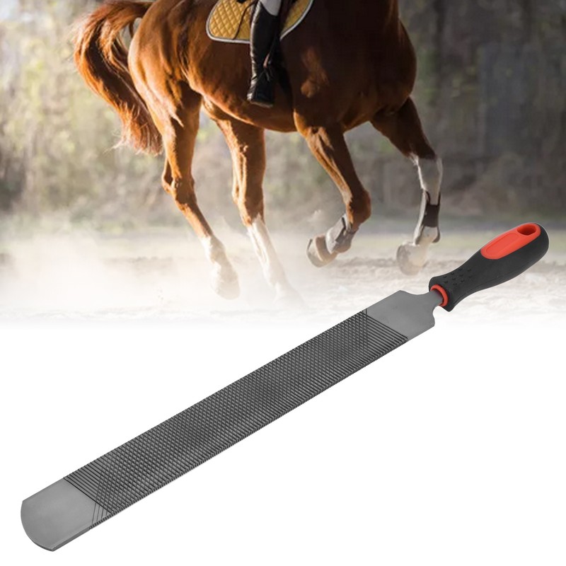 Horseshoe File Low Alloy Tool Steel Solid Hardness Shoeing Rasp