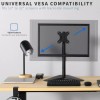 VIVO Single Monitor Desk Stand, Holds Screens up to 32
