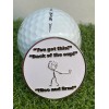 Golf Putting Aid - The Sure Path Ball-Marker (Alignment with