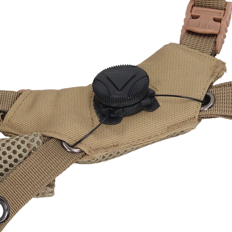 VBESTLIFE Helmet Dial Suspension System, Chin Strap with Adjustable Button,