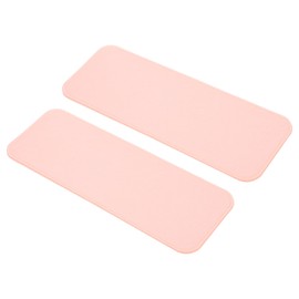 uxcell 2Pcs Felt Base Shaper, 13.8x5 Inch Rectangle Bag Bottom Shaper Pad Bag Cushion Base Purse Liner Board Insert Arc Corner for Handbags Tote Crossbody Bag Backpack, Pink