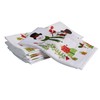 Kadut Christmas Tablecloth, Snowman (60 x 84 Inch) for 5