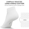 easetoe Ankle Socks for Women, 8 Pairs Premium Cotton Non