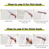 SMUK 3pcs Book Marks for Reading Women, Silicone Automatic Bookmarks
