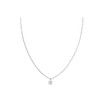 Gold&Deer 14KGP Simple Clear Cubic Necklace Yellow Gold / 골드앤디어