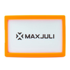 MAXJULI Ski Goggles Pass Holder (Orange)