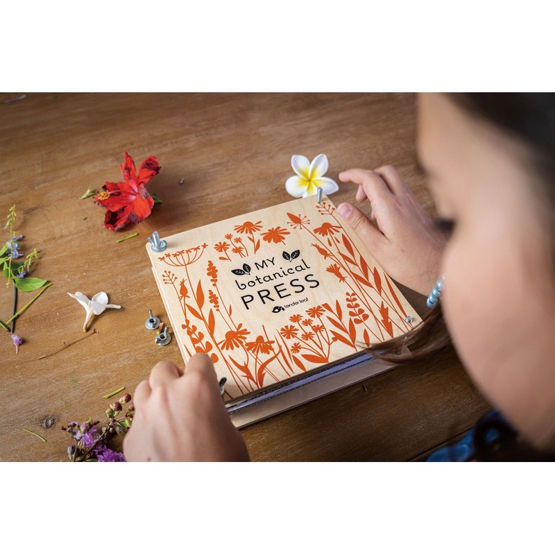 Tender Leaf Toys My Botanical Flower Press