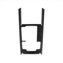 Beautost Fit for Mazda CX-50 CX50 2024 2025 Gear Shift Knob Console Media Panel Cover Trim Stainless Steel (Carbon Fiber Black)