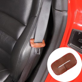 PIUGILH Car Seat Belt Buckle Protector for Corvette C6 2005-2013 Interior Accessories, Seat Belt Clips Covers, Anti-Scratch Car Safety Belt Buckle Covers, 2Pcs