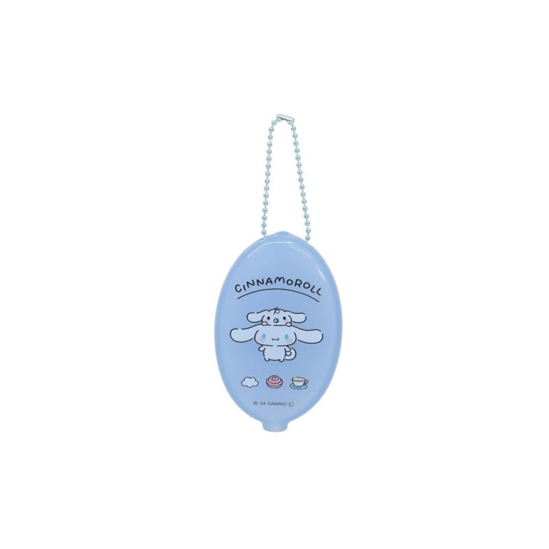 Tees Factory SR-5546238CR Sanrio Rubber Coin Case Cinnamorroll H3.1 x