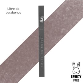 LApiz para Cejas IVY | Efecto Polvo, Larga Duración 10 hrs, con Cepillo, Alta Pigmentación | 2 Tonos disponibles (SAND STORM)