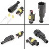 CESFONJER Car Waterproof Connector, Waterproof Electrical Terminals, Motorcycle Scooter Truck