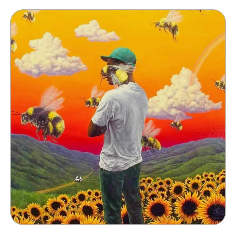 4 Mags | TYLER the Creator Magnets (4) 2x2 inches