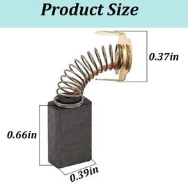 2 PCS Carbon Motor Brush 089006017092,Compatible with Ridgid Ryobi Tile/Miter Saw Model R4040, R4041S, TS1344, TS1345