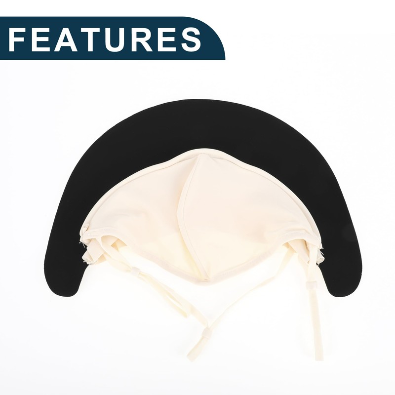 TUCKBOLD Cycling Full Face Mask Brim Design Neck Cover Windproof