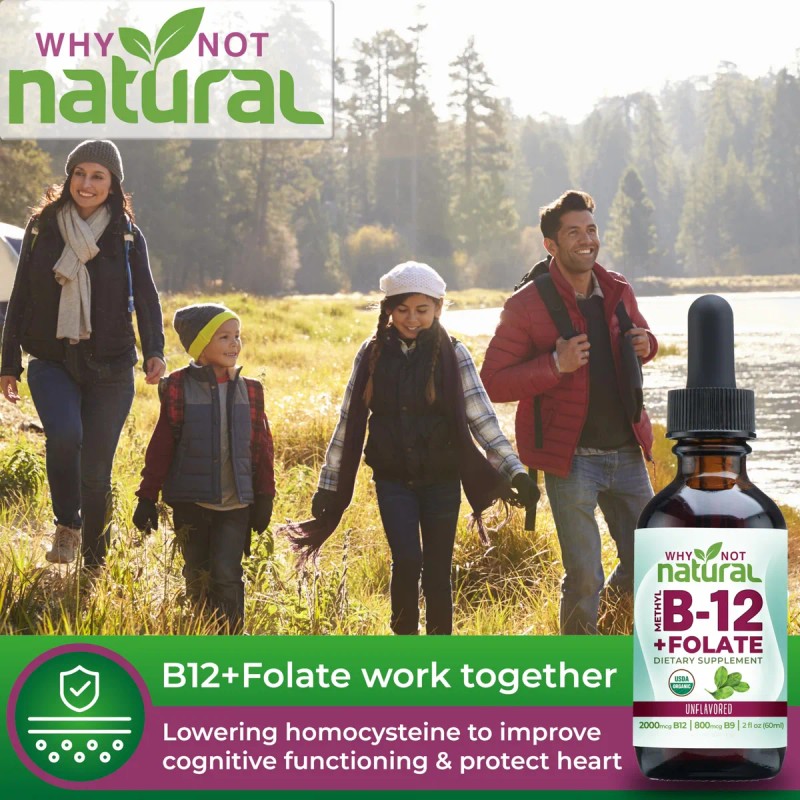 Suplemento Dietario Sublingual Con Vitamina B12 + Folato