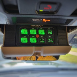 Covert Mount for 8-Button AuxBeam Style Switch Panel, Fits into 2022+ Tundra