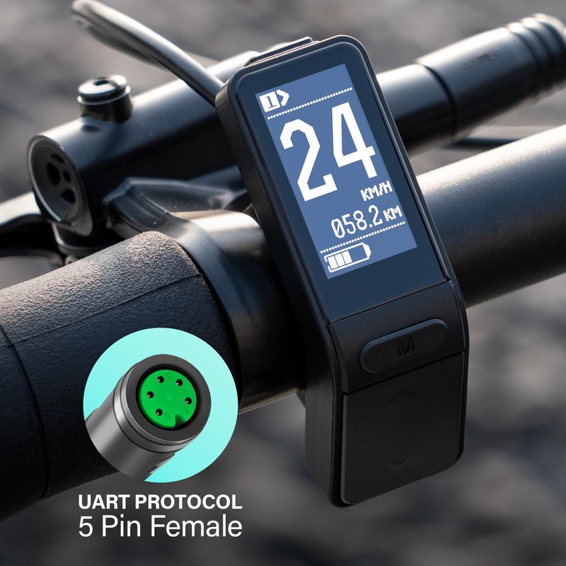 E-Mangue Ebike LCD Display SW102 for Bafang BBS01B BBS02B BBSHD