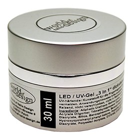 World of Nails-Design Allround UV-Gel'3 in 1', Premium'Edition 2020', 1er Pack (1 x 30ml)