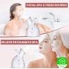 Facial Steamer, Amconsure Nano Ionic Face Steamer for Home, 100ML