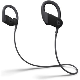 Powerbeats High-Performance Wireless Bluetooth Headphones - Black - MWNV2LL/A (Renewed)