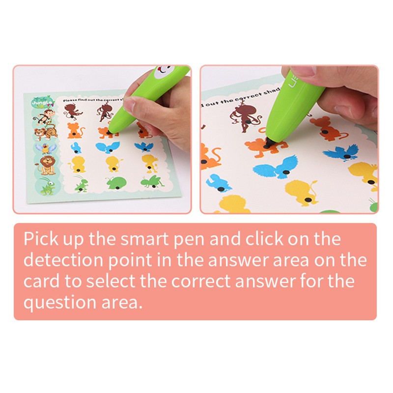Electronic English Book with Smart Logic Learning Pen Early Education
