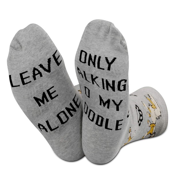 Dog Lover Socks - Leave Me Alone Only Talking To
