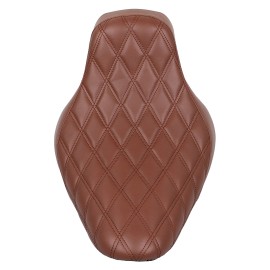 Unbranded Brown Solo Seat Fit For Harley Fat Boy FLSTF Heritage Softail Classic FLSTC FLST