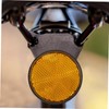 Mobestech 4pcs Car Reflectors Round Vehicle Reflectors for Improved Safety