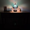 Enjoy Decor Lamps Tiffany Style Mini Table Lamp Green Brown