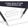 Littleboyn 15 x Erasable Refills, Black, Compatible with Legami, Easy