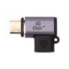 Magnetic Type C to Type C Adapter 24pin Elbow PD100W