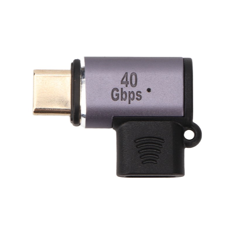 Magnetic Type C to Type C Adapter 24pin Elbow PD100W