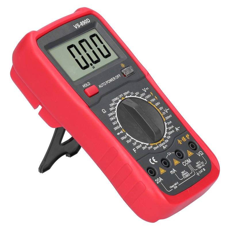 VS-890D Digital Multimeter AC DC Voltage Current Resistance Tester with