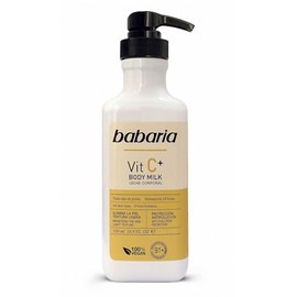 Babaria Leche Corporal Vitamina C, Blanco, 500 ml