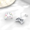 Gamer Earring Sterling Silver Game Controller Stud Game Lover Jewelry