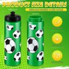 Skybooly 12 Pcs Soccer Water Bottle Bulk 20 oz Soccer