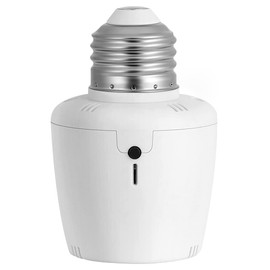 SURAIELEC Single Wireless Light Socket Accessory, Programmable and Expandable (1 Light Socket Only, Remote Sold Separately), URLS11C-S