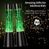 zhrisezlava 16IN Green Glitter Lamp, Big Glitter Flow in Liquid